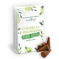 Conuri parfumate pe baza de plante Stamford, Citronella & Lemongrass