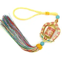 Amuleta Feng Shui Stupa cu ele 8 simboluri norocoase pentru protectie si bunastare