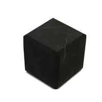 Cub din Shungit, mat - 4cm