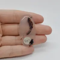 Cabochon Agat Montana 45x23x3mm C48