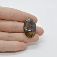 Cabochon Bronzit 30x19x6mm C13