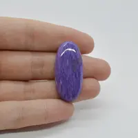 Cabochon Charoit 35x16x6mm C50