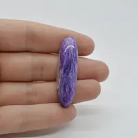 Cabochon Charoit 42x12x5mm C56 Cabochon Charoit 42x12x5mm C56