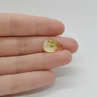 Cabochon Citrin 17x11x4mm C59