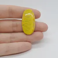 Cabochon Jasp Bumble Bee 34x18x4mm C38