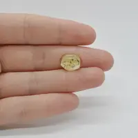 Cabochon Citrin 13x10x4mm C248