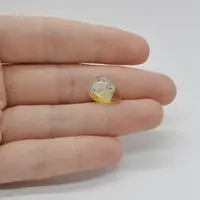 Cabochon Citrin 13x10x4mm C302