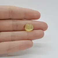 Cabochon Citrin 14x10x5mm C351