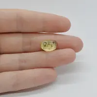 Cabochon Citrin 14x9x5mm C158