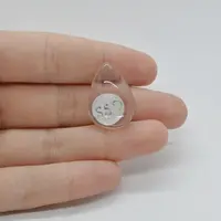 Cabochon Cristal de Stanca 24x17x7mm C22