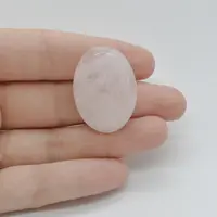Cabochon Cuart Roz 31x23x7mm C64