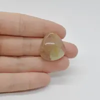 Cabochon Cuart Rutilat 25x22x7mm C37