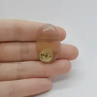 Cabochon Fluorit Galben 32x21x6mm C49