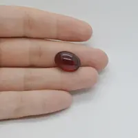 Cabochon Granat Hessonit 16x12x6mm C112