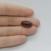 Cabochon Granat Hessonit 17x10x5mm C258