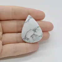 Cabochon Howlit 36x28x7mm C60