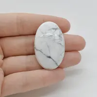Cabochon Howlit 39x24x7mm C39