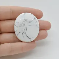 Cabochon Howlit 39x32x7mm C45