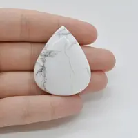 Cabochon Howlit 39x32x7mm C65