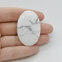 Cabochon Howlit 45x30x6mm C32