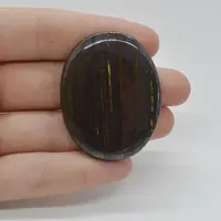 Cabochon Iron Tiger 46x35x5mm C43