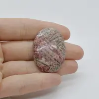 Cabochon Jasp Leopard 2 38x27x7mm C4