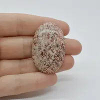 Cabochon Jasp Leopard 2 41x26x7mm C62