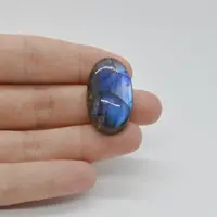 Cabochon Labradorit Albastru 30x17x8mm C555