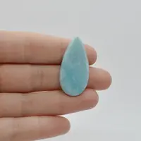 Cabochon Larimar 36x17x4mm C76