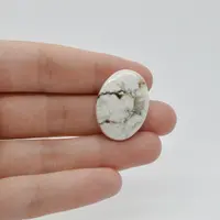 Cabochon Magnezit 26x19x4mm C87