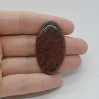 Cabochon Obsidian Mahon 42x24x6mm C33