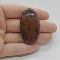 Cabochon Obsidian Mahon 47x26x8mm C58