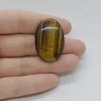 Cabochon Ochi de tigru 34x23x6mm C18