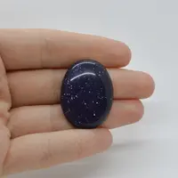 Cabochon Goldstone Albastru 32x23x6mm C127 Cabochon Goldstone Albastru 32x23x6mm C127
