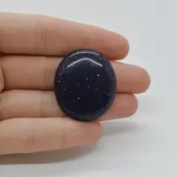 Cabochon Goldstone Albastru 33x28x6mm C41