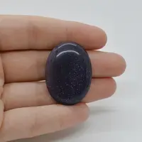 Cabochon Goldstone Albastru 34x25x6mm C7