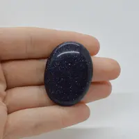 Cabochon Goldstone Albastru 37x28x6mm C126