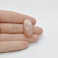 Cabochon Piatra lunii piersica 30x16x7mm C61