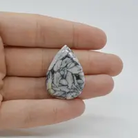 Cabochon Pinolith 30x22x6mm C54