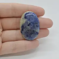 Cabochon Sodalit 38x26x6mm C62