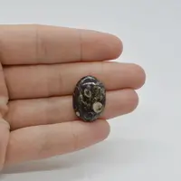 Cabochon Agat Turitela 22x16x5mm C44