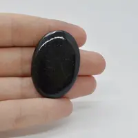 Cabochon Turmalina Negra 38x27x6mm C6