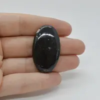 Cabochon Turmalina Negra 39x22x7mm C40