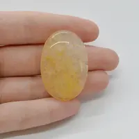 Cabochon Aventurin Galben 40x27x7mm C98 Cabochon Aventurin Galben 40x27x7mm C98