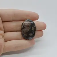 Cabochon Que Sera 31x24x7mm C40