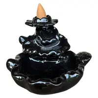 Suport ardere conuri parfumate cascada - backflow, Cascada din nuferi Suport ardere conuri parfumate cascada - backflow, Cascada din nuferi