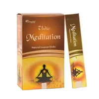 Betisoare parfumate Aromatika Vedic - Meditation, 15g