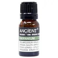 Ulei esential organic Ancient Wisdom, Geranium (Muscata), 10ml
