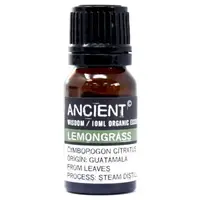 Ulei esential organic Ancient Wisdom, Lemongrass, 10ml