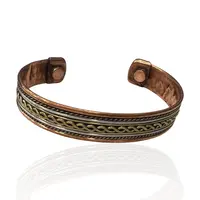 Bratara din cupru cu magneti, India, model 1